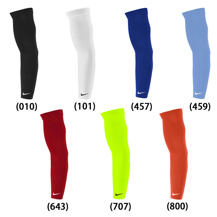 全7色 ナイキ PRO ドライフィット アームスリーブ 1枚入り 片腕用 メンズ ユニセックス ブラック ホワイト グリーン ネイビー パープル オレンジ BA6003 アームカバー アームガード スポーツウェア バスケ テニス アメフト 陸上 マラソン ランニング ジョギング nike