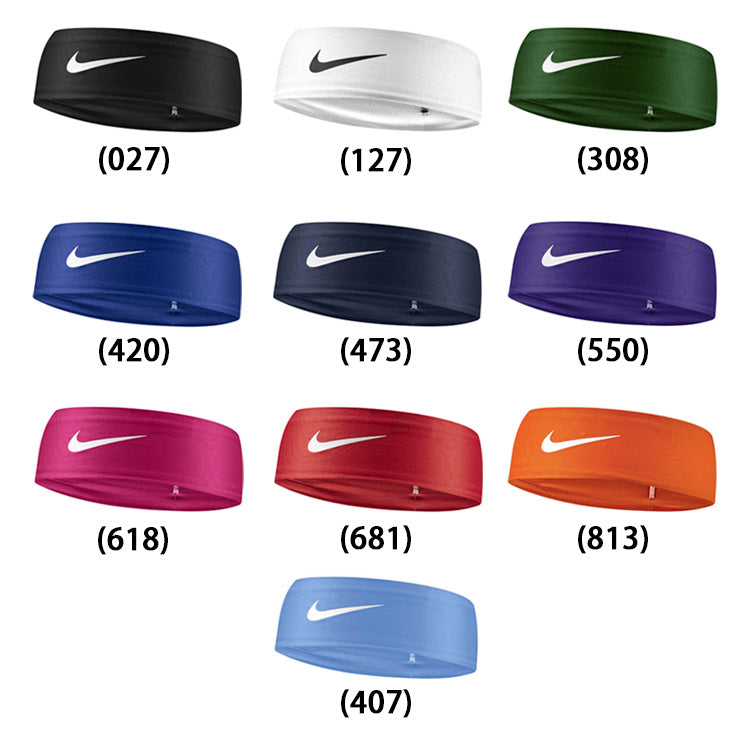 全10色 ナイキ ヘッドバンド Dri-Fit フューリー クラシック ヘッドバンド メンズ レディース ユニセックス BN3050 ターバン ヘアバンド ヘアーバンド 髪留め 汗止め スポーツ 野球 アメフト バスケ テニス ランニング トレーニング nike