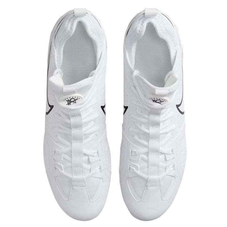 ナイキ ラクロス スパイク シューズ ハラチ9 バーシティ ラックス クリーツ Huarache 9 Varsity LAX 27.0～28.0 ホワイト×ブラック FD0090-101 ラクロスシューズ 大人 一般 nike