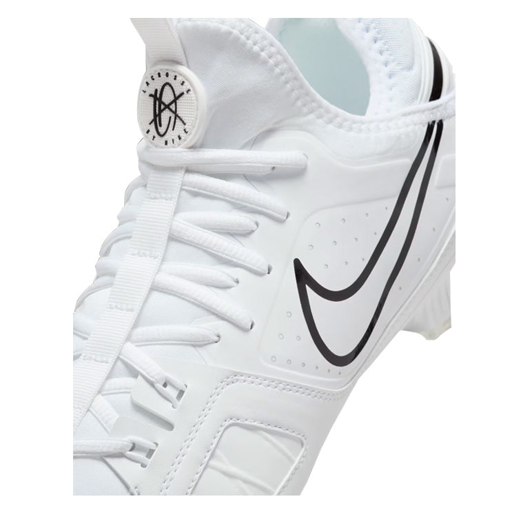 ナイキ ラクロス スパイク シューズ ハラチ9 バーシティ ラックス クリーツ Huarache 9 Varsity LAX 27.0～28.0 ホワイト×ブラック FD0090-101 ラクロスシューズ 大人 一般 nike