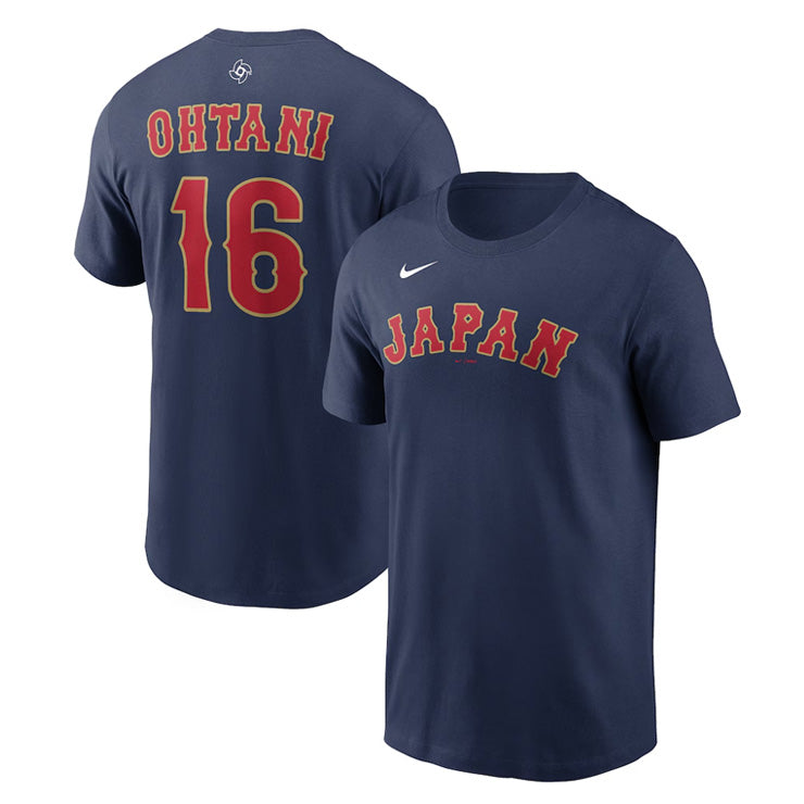 ナイキ 2026 WBC 大谷翔平 #16 日本代表 ネームアンドナンバー Tシャツ