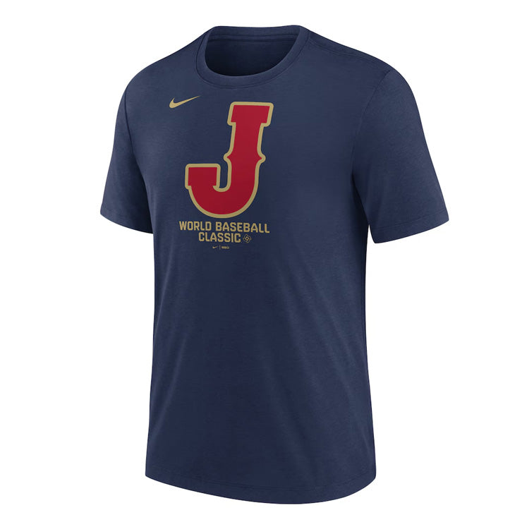 ナイキ 2026 WBC 日本代表 トライブレンド Tシャツ 半袖 ネイビー 大人