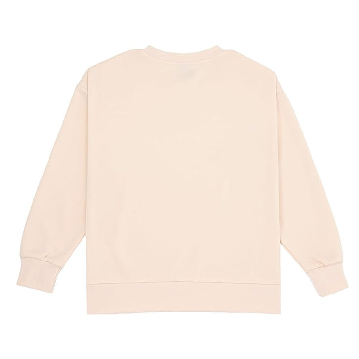 全3色 2025モデル ニューバランス ジュニア用 長袖 トレーナー ライトスウェットクルー 子供服 ABT55561 こども 子ども キッズ jr 男の子 女の子 スポーツウェア 長袖シャツ スウェットシャツ ベージュ ブラック ブルー new balance