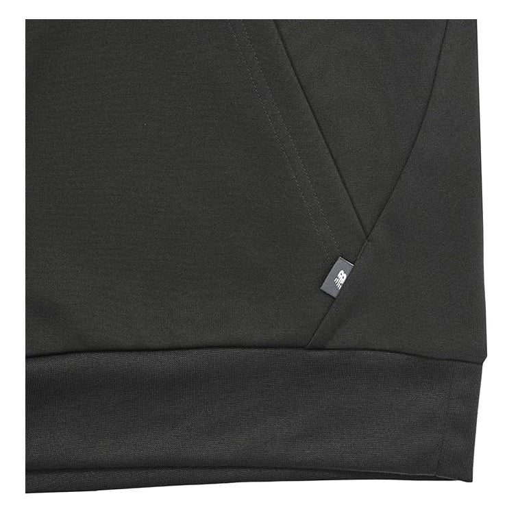 全2色 2025モデル ニューバランス ジュニア用 長袖 パーカー シューパッチ ライトスウェット フーディー 子供服 ABT55562 こども 子ども キッズ jr 男の子 女の子 スポーツウェア スウェットパーカー ベージュ ブラック new balance