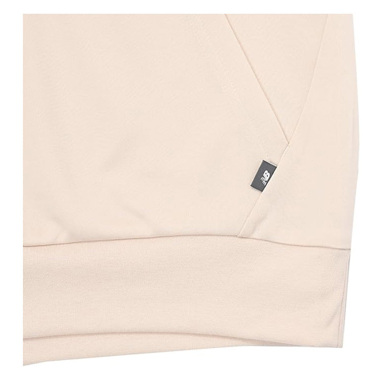 全2色 2025モデル ニューバランス ジュニア用 長袖 パーカー シューパッチ ライトスウェット フーディー 子供服 ABT55562 こども 子ども キッズ jr 男の子 女の子 スポーツウェア スウェットパーカー ベージュ ブラック new balance