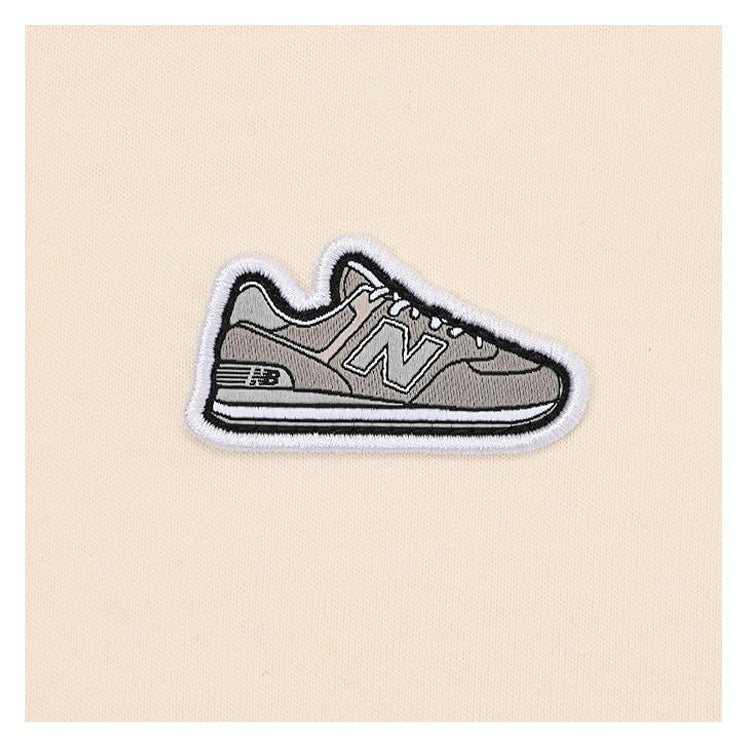 全2色 2025モデル ニューバランス ジュニア用 半袖 Tシャツ シューパッチ ショートスリーブシャツ 子供服 ABT55568 こども キッズ Jr 子ども スポーツウェア 半袖シャツ new balance