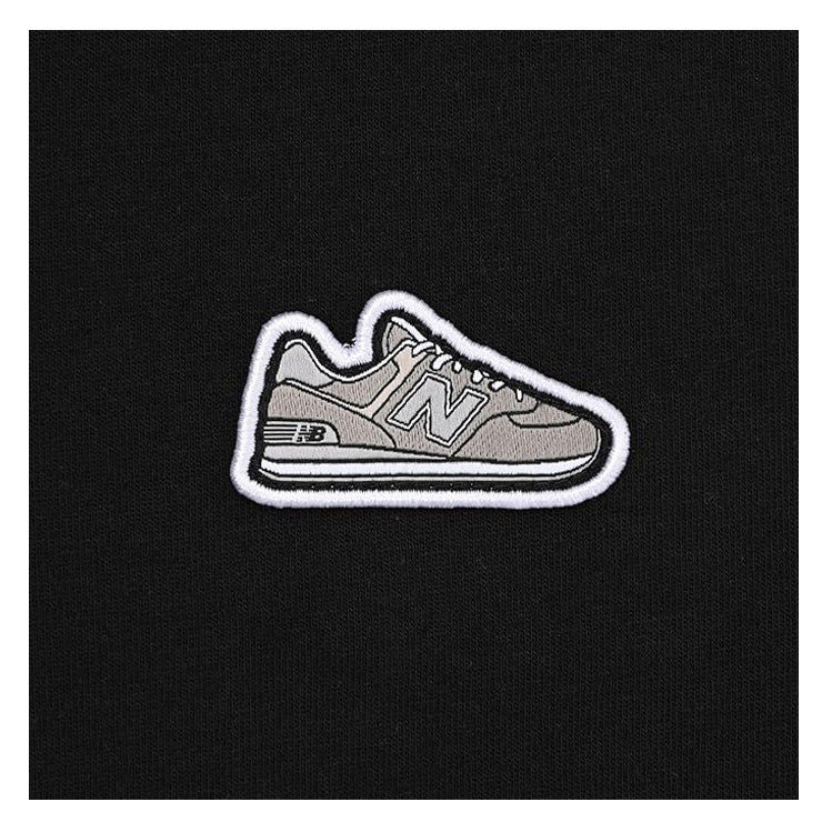 全2色 2025モデル ニューバランス ジュニア用 半袖 Tシャツ シューパッチ ショートスリーブシャツ 子供服 ABT55568 こども キッズ Jr 子ども スポーツウェア 半袖シャツ new balance