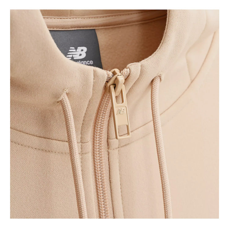 全2色 2025モデル ニューバランス フーディージャケット パーカー ダブルニット 裏起毛 メンズ レディース ユニセックス AMJ53174 ジャージ 上 スポーツウェア トレーニングウェア ランニング ジョギング ウォーミングアップ newbalance