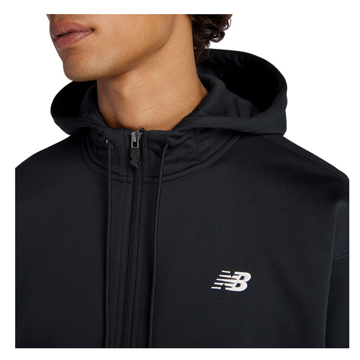 全2色 2025モデル ニューバランス フーディージャケット パーカー ダブルニット 裏起毛 メンズ レディース ユニセックス AMJ53174 ジャージ 上 スポーツウェア トレーニングウェア ランニング ジョギング ウォーミングアップ newbalance