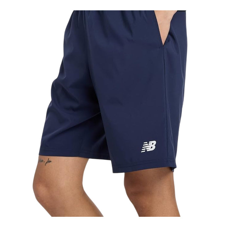 【2026モデル】全2色 ニューバランス ハーフパンツ ショートパンツ スポーツカラーブロックショートパンツ 9インチ メンズ ユニセックス AMS53413 半ズボン スポーツウェア トレーニングウェア 大人 一般 ジム newbalance