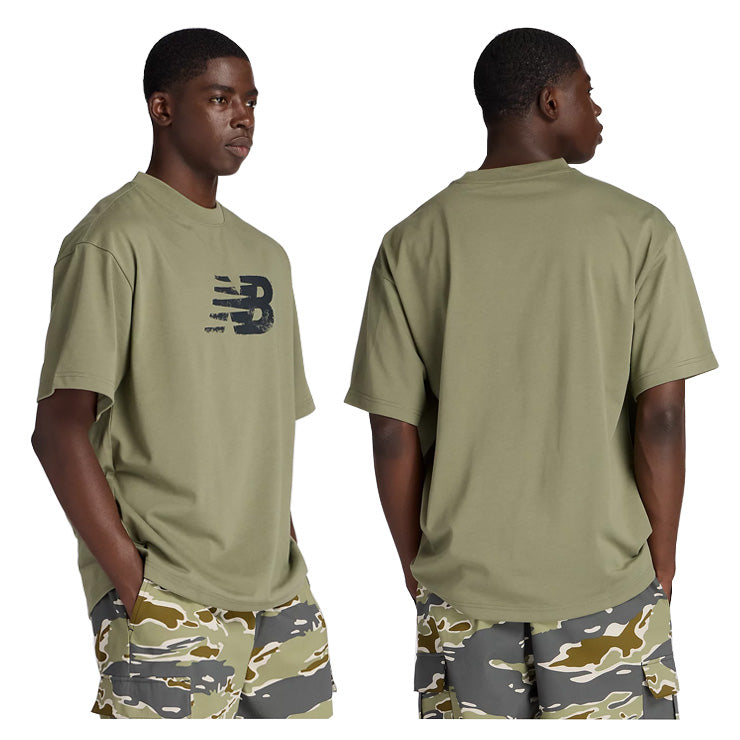 全3色 2025モデル ニューバランス 半袖 Tシャツ ショートスリーブTシャツ メンズ ユニセックス AMT53171 スポーツウェア 大人 一般 半袖シャツ new balance