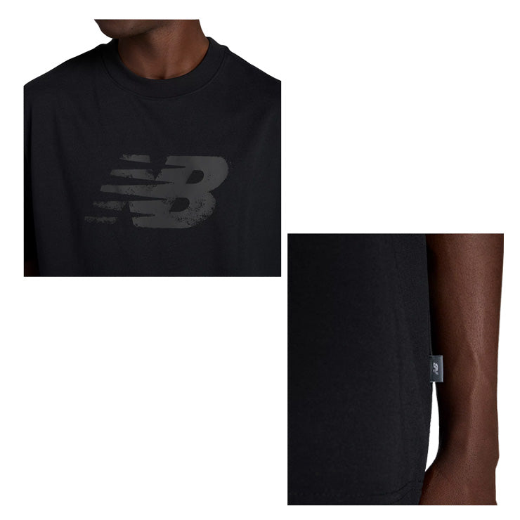 全3色 2025モデル ニューバランス 半袖 Tシャツ ショートスリーブTシャツ メンズ ユニセックス AMT53171 スポーツウェア 大人 一般 半袖シャツ new balance