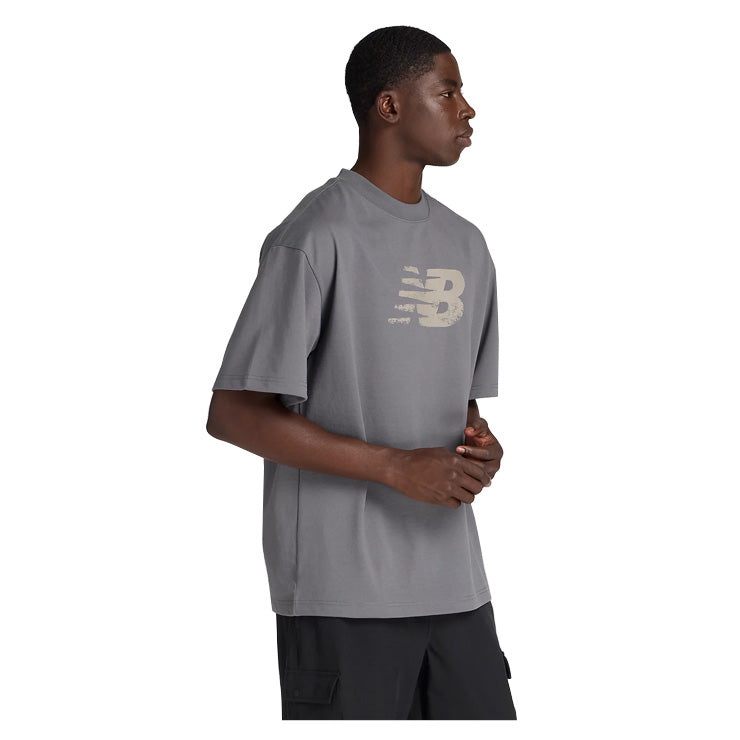 全3色 2025モデル ニューバランス 半袖 Tシャツ ショートスリーブTシャツ メンズ ユニセックス AMT53171 スポーツウェア 大人 一般 半袖シャツ new balance