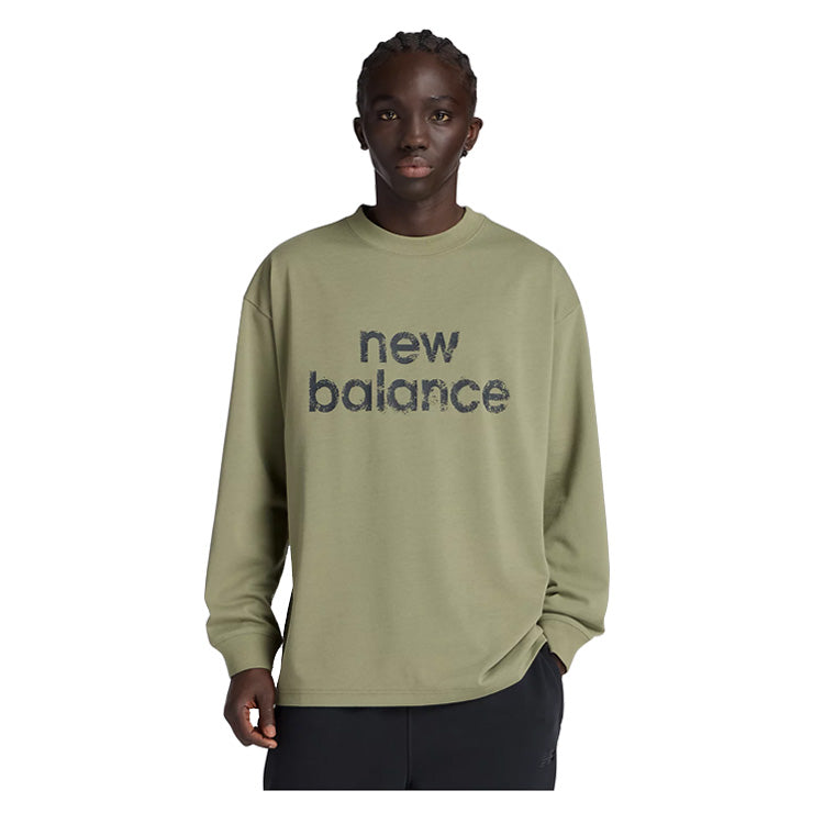 全3色 2025モデル ニューバランス 長袖 Tシャツ ロングスリーブTシャツ