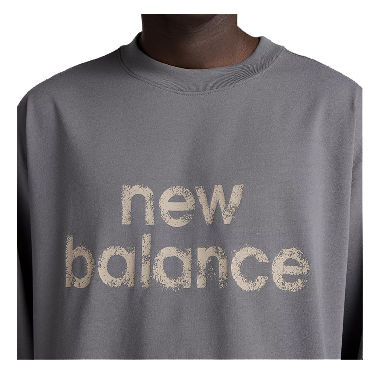 全3色 2025モデル ニューバランス 長袖 Tシャツ ロングスリーブTシャツ メンズ ユニセックス AMT53172 スポーツウェア 大人 一般 半袖シャツ new balance