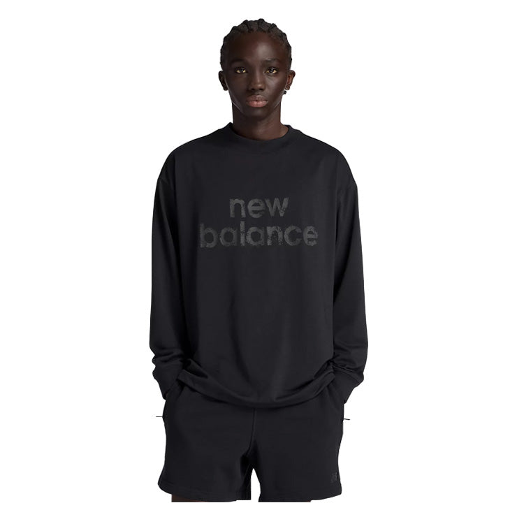 全3色 2025モデル ニューバランス 長袖 Tシャツ ロングスリーブTシャツ メンズ ユニセックス AMT53172 スポーツウェア 大人 一般 半袖シャツ new balance