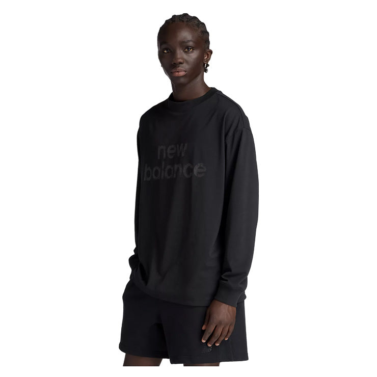 全3色 2025モデル ニューバランス 長袖 Tシャツ ロングスリーブTシャツ