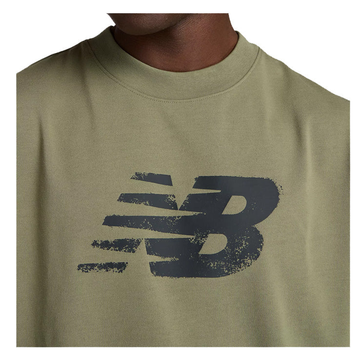 全2色 2025モデル ニューバランス ノースリーブシャツ スリーブレス Tシャツ メンズ ユニセックス AMT53173 スポーツウェア 大人 一般 new balance