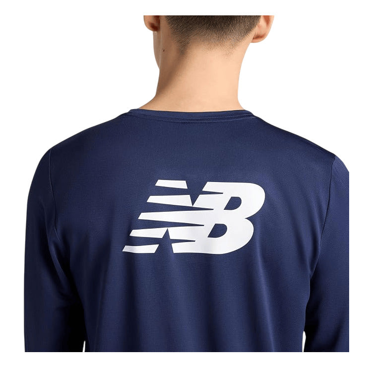 全3色 ニューバランス 長袖 Tシャツ ロングスリーブTシャツ Sport Logo Long Sleeve メンズ ユニセックス AMT53405 スポーツウェア トレーニングウェア 大人 一般 new balance