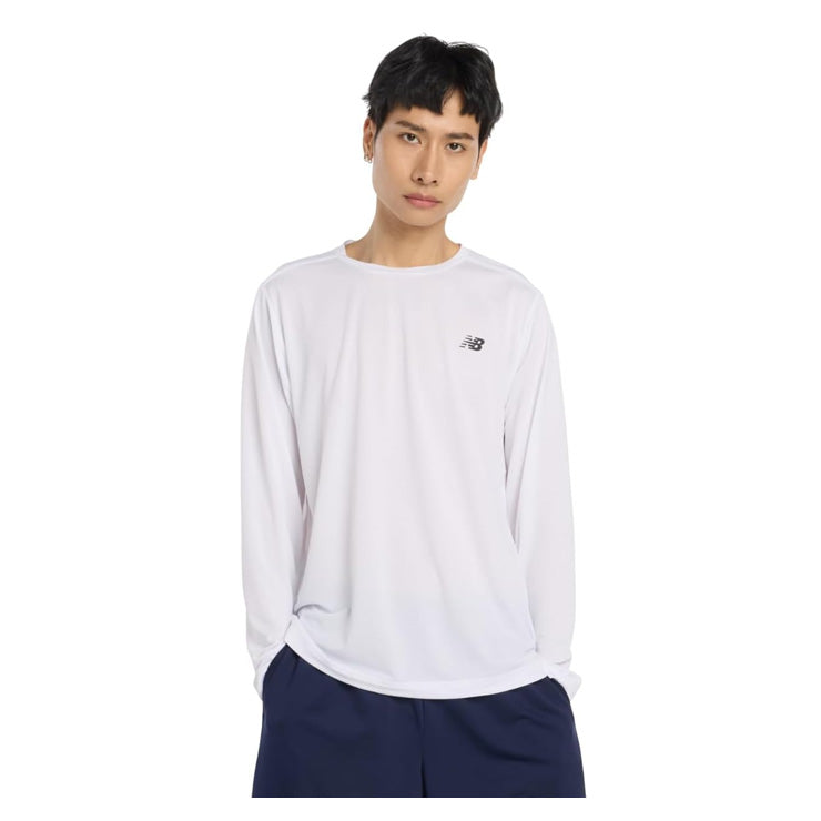 全3色 ニューバランス 長袖 Tシャツ ロングスリーブTシャツ Sport Logo Long Sleeve メンズ ユニセックス AMT53405 スポーツウェア トレーニングウェア 大人 一般 new balance