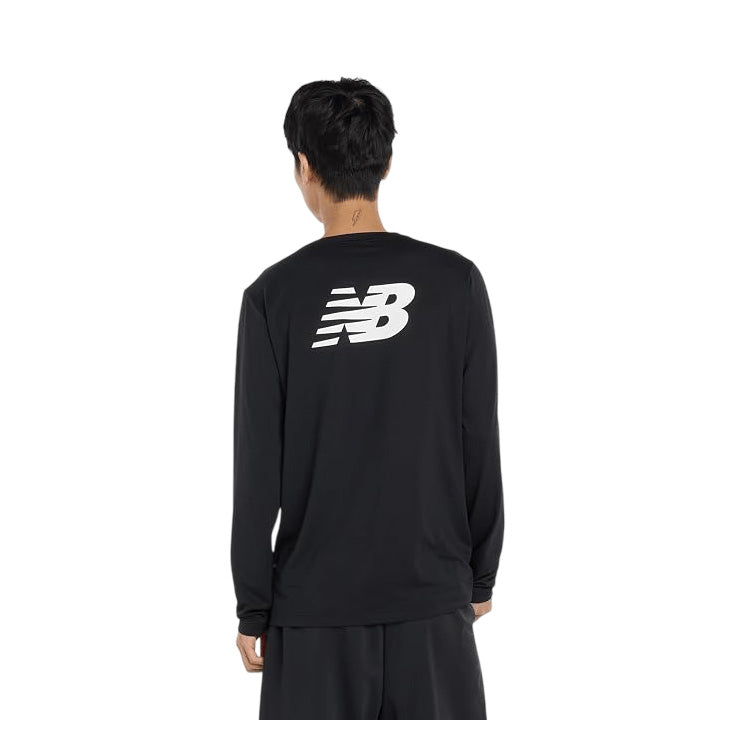 全3色 ニューバランス 長袖 Tシャツ ロングスリーブTシャツ Sport Logo Long Sleeve メンズ ユニセックス AMT53405 スポーツウェア トレーニングウェア 大人 一般 new balance