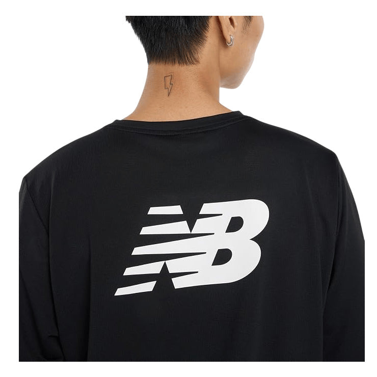 全3色 ニューバランス 長袖 Tシャツ ロングスリーブTシャツ Sport Logo Long Sleeve メンズ ユニセックス AMT53405 スポーツウェア トレーニングウェア 大人 一般 new balance