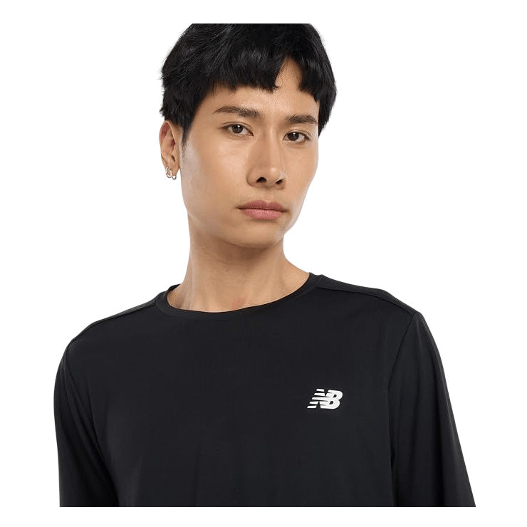 全3色 ニューバランス 長袖 Tシャツ ロングスリーブTシャツ Sport Logo Long Sleeve メンズ ユニセックス AMT53405 スポーツウェア トレーニングウェア 大人 一般 new balance