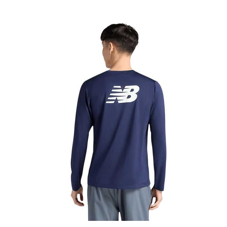 全3色 ニューバランス 長袖 Tシャツ ロングスリーブTシャツ Sport Logo Long Sleeve メンズ ユニセックス AMT53405 スポーツウェア トレーニングウェア 大人 一般 new balance