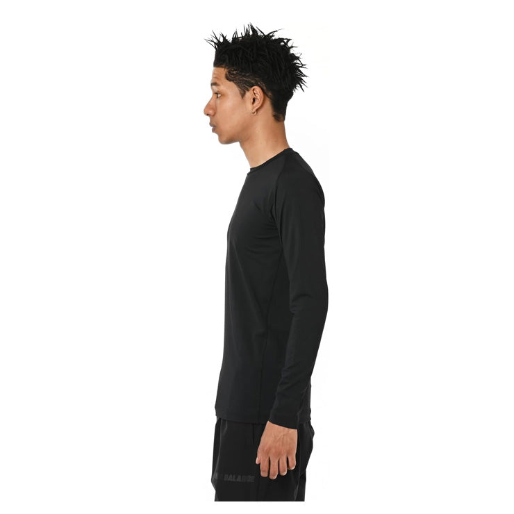 全2色 2025モデル ニューバランス インナーシャツ アンダーシャツ 丸首 長袖 AMT55288 ストレッチクルー ロングスリーブ トップス 野球 サッカー フットサル アンダーウェア スポーツウェア トレーニングウェア ランニング ジム new balance