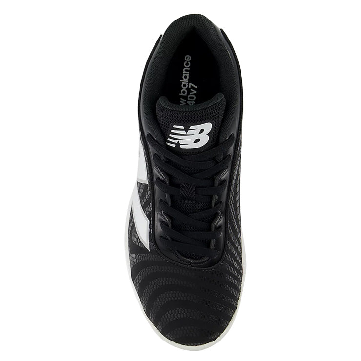 【2024モデル】ニューバランス 野球 ジュニア用 ポイントスパイク 4040 v7 20.0cm～24.5cm 少年野球 J4040BK7 J4040TR7 カラー クリーツ スタッドスパイク 紐 小学生 こども 子ども キッズ jr 子供 学童野球 リトルリーグ newbalance あす楽