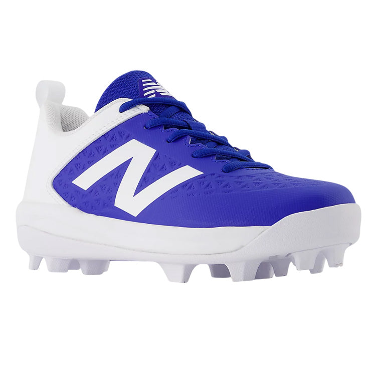 【2026モデル】ニューバランス 野球 ジュニア用 ポイントスパイク 4040 v8 19.0cm～24.0cm ブルー×ホワイト 少年野球 J4040TB8 カラー クリーツ スタッドスパイク 紐 小学生 こども 子ども キッズ jr 子供 学童野球 リトルリーグ ソフトボール newbalance