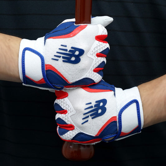 【刺繍1円】2025新カラー ニューバランス 大谷翔平モデル 限定 ジュニア用 バッティンググローブ 両手用 少年野球 LAG45602-WTB バッティング手袋 バッティンググラブ 打者用手袋 こども キッズ Jr 学童野球 リトルリーグ 大谷 グッズ new balance