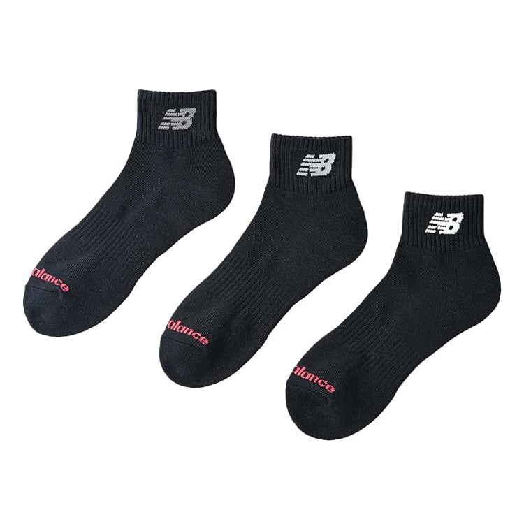 全5色 ニューバランス 3足入り ショートソックス ミッドレングス3Pソックス 大人 ジュニア メンズ ユニセックス LAS55637 アンクルソックス スポーツソックス 足首丈 靴下 一般 子供 野球 バスケ テニス バトミントン フットサル ランニング トレーニング new balance