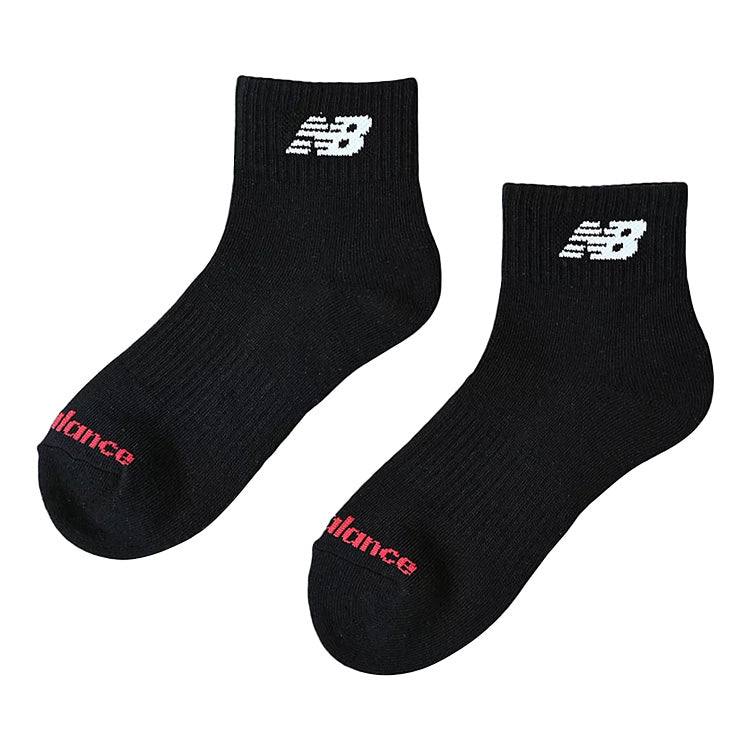 全2色 ニューバランス 3足入り ジュニア用 ショートソックス 3Pソックス LAS55637 こども キッズ Jr 子ども 小学生 アンクルソックス スポーツソックス 足首丈 靴下 一般 野球 バスケ テニス バトミントン フットサル ランニング トレーニング new balance