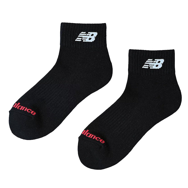 全2色 ニューバランス 3足入り ジュニア用 ショートソックス 3Pソックス LAS55637 こども キッズ Jr 子ども 小学生 アンクルソックス スポーツソックス 足首丈 靴下 一般 野球 バスケ テニス バトミントン フットサル ランニング トレーニング new balance