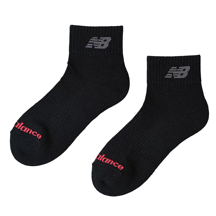 全2色 ニューバランス 3足入り ジュニア用 ショートソックス 3Pソックス LAS55637 こども キッズ Jr 子ども 小学生 アンクルソックス スポーツソックス 足首丈 靴下 一般 野球 バスケ テニス バトミントン フットサル ランニング トレーニング new balance