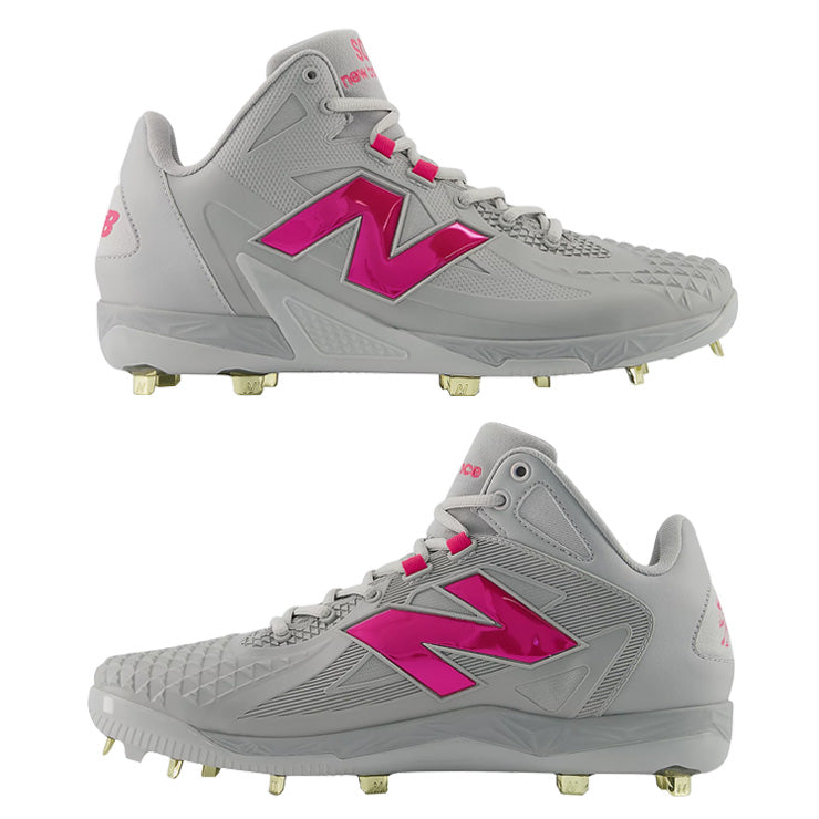 大谷翔平 母の日モデル New Balance スパイクシューズ グレー/ピンク