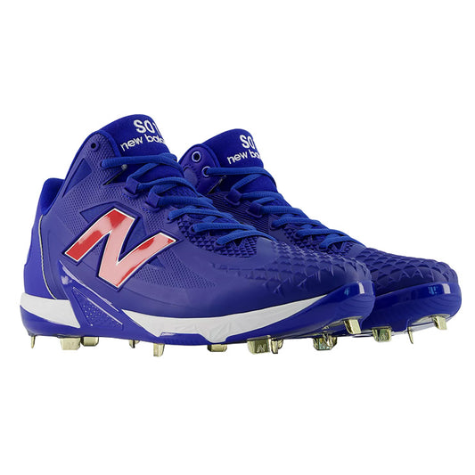 ニューバランス 野球 大谷翔平モデル スパイク FuelCell Ohtani 1 Metal 2E 25.5～29.0 ロイヤル×レッド MSHOTT1 Shohei Ohtani Signature Collection 大谷 シグネチャーコレクション 金具スパイク メンズ 大人 一般 金属スパイク 紐 newbalance