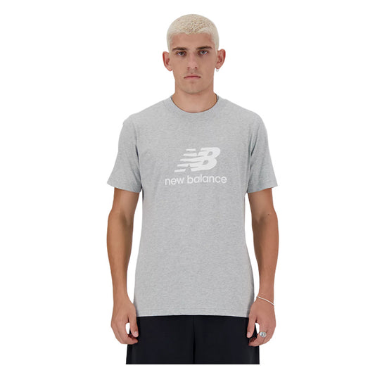 【大谷着用モデル】ニューバランス 半袖 Tシャツ 全6色 スタックドロゴ ショートスリーブTシャツ Stacked Logo メンズ ユニセックス MT41502 スポーツウェア 大人 一般 半袖シャツ new balance