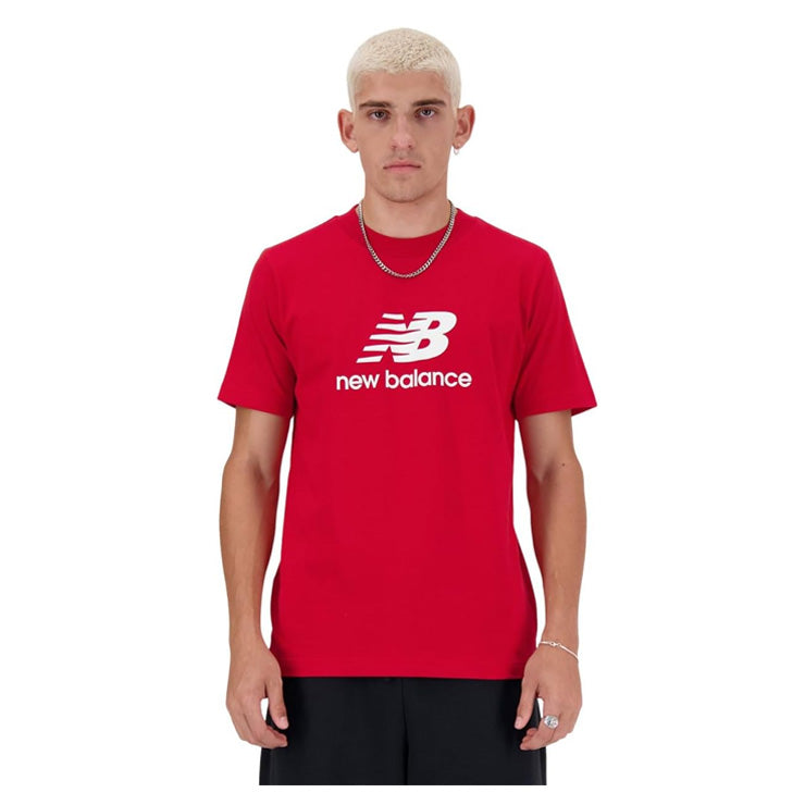 【大谷着用モデル】ニューバランス 半袖 Tシャツ 全6色 スタックドロゴ ショートスリーブTシャツ Stacked Logo メンズ ユニセックス MT41502 スポーツウェア 大人 一般 半袖シャツ new balance