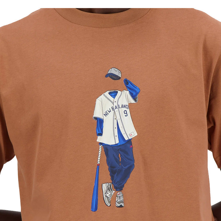 2024モデル】ニューバランス 半袖 Tシャツ Athletics Baseball Style 
