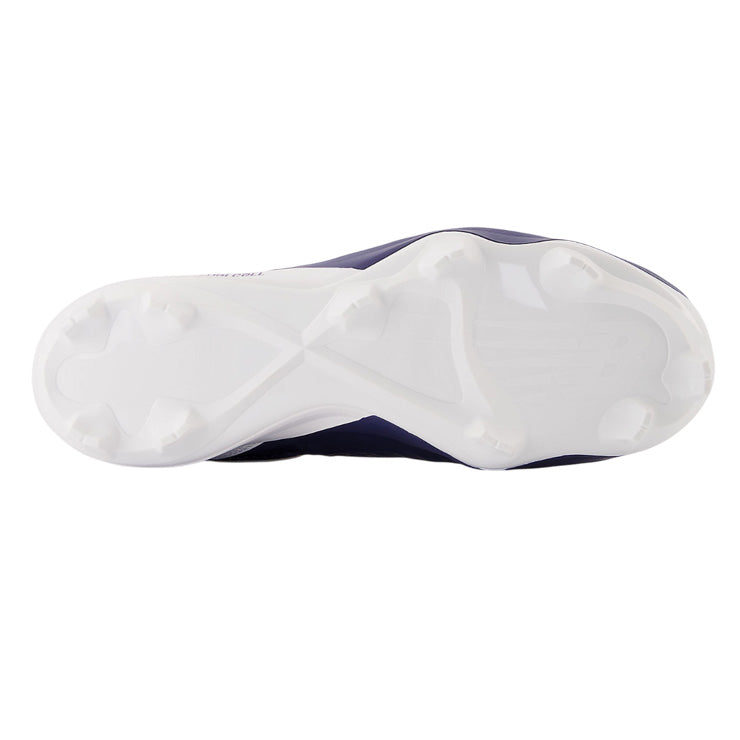 【縫いP可能 2026モデル】ニューバランス 野球 ポイントスパイク Fuel Cell 4040 v8 Molded 紐＋ベルト 2E 25.0～30.0 ブルー×ブラック PL4040N8 プラスチッククリーツ スタッド フューエルセル カラー 大人 一般 大学野球 社会人野球 草野球 newbalance