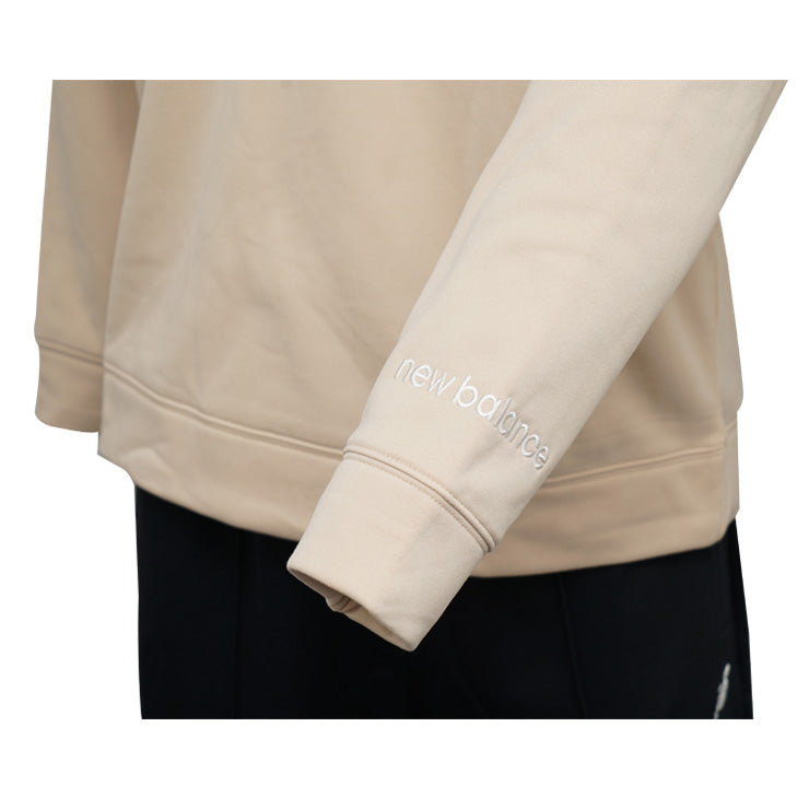 2025モデル ニューバランス プルオーバージャケット ロングパンツ 上下セット ダブルニット 裏起毛 メンズ レディース ユニセックス AMT53170 AMP53175ジャージ 上下 スポーツウェア トレーニングウェア ランニング ジョギング ウォーミングアップ newbalance