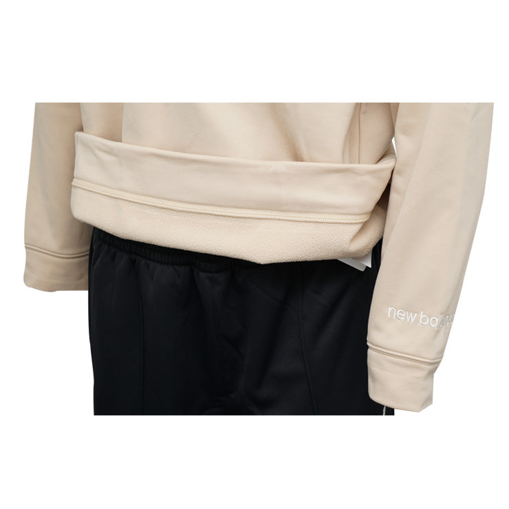 2025モデル ニューバランス プルオーバージャケット ロングパンツ 上下セット ダブルニット 裏起毛 メンズ レディース ユニセックス AMT53170 AMP53175ジャージ 上下 スポーツウェア トレーニングウェア ランニング ジョギング ウォーミングアップ newbalance