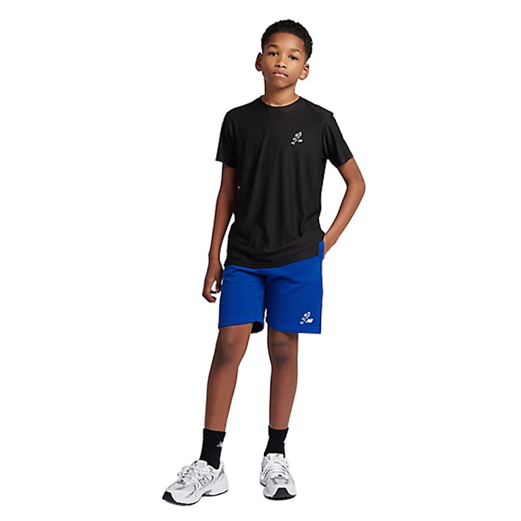 全2色 ニューバランス 大谷翔平 シグネチャーコレクション ジュニア用 長袖 フーディー パーカー ハーフパンツ 上下セット 子供服 セットアップ 子供服 LAKB0352 LAKB0353 プルオーバー スポーツウェア 大谷 グッズ こども キッズ Jr 子供 子ども new balance