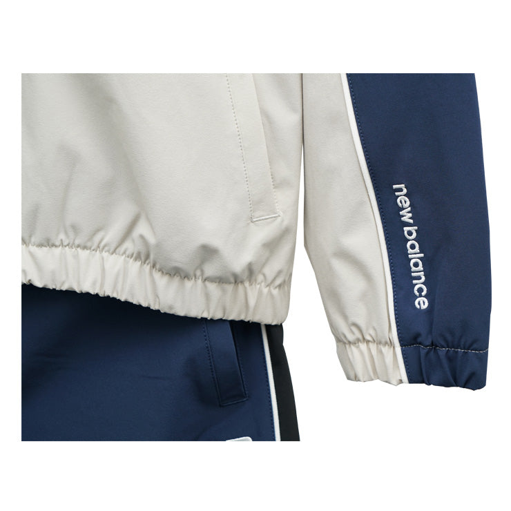 2025モデル ニューバランス ジュニア用 ウーブン 長袖 トラックジャケット ロングパンツ 上下セット 長袖 裏起毛 子供服 YJ53171 YP53173 ジャージ 上下 スポーツウェア トレーニングウェア ランニング ウィンドブレーカー こども 子ども キッズ 男の子 女の子 newbalance