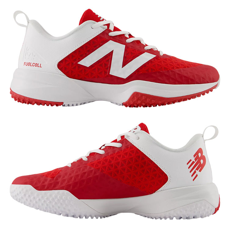 【2026モデル】ニューバランス 野球 トレーニングシューズ FuelCell 4040 v8 Turf-Trainer 2E 25.0～30.0 レッド×ホワイト T4040TR8 ターフシューズ アップシューズ ランニングシューズ フューエルセル カラー 大人 一般 大学野球 社会人野球 草野球 newbalance