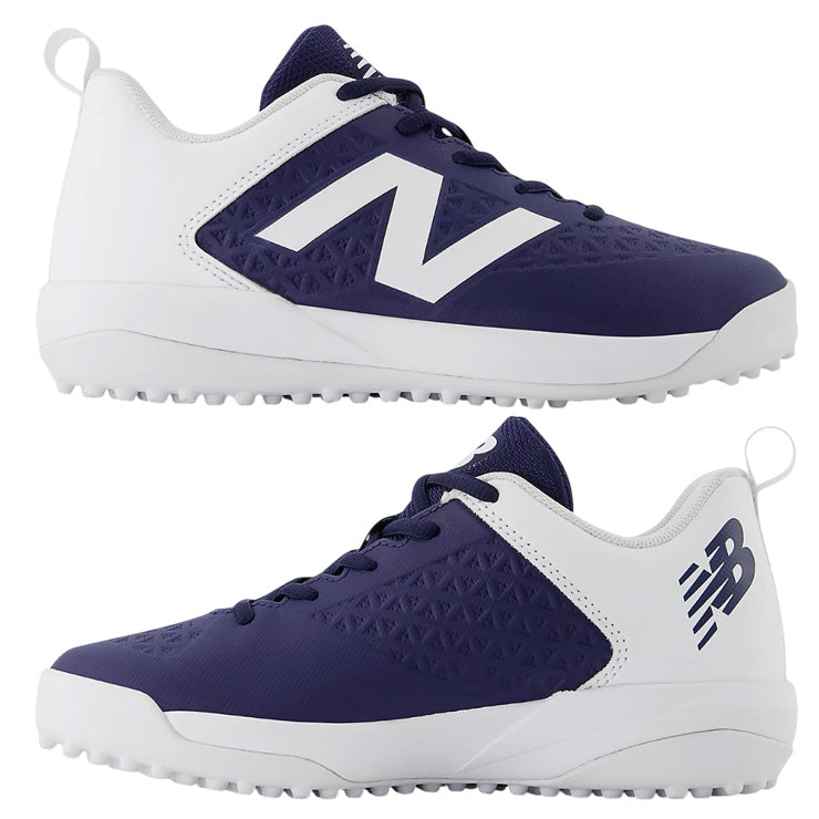 【2026モデル】ニューバランス 野球 ジュニア用 トレーニングシューズ 4040 v8 18.0cm～24.0cm ネイビー×ホワイト 少年野球 TY4040N8 アップシューズ カラー 紐 ランニングシューズ 運動靴 小学生 こども 子ども キッズ 子供 学童野球 リトルリーグ ソフトボール newbalance