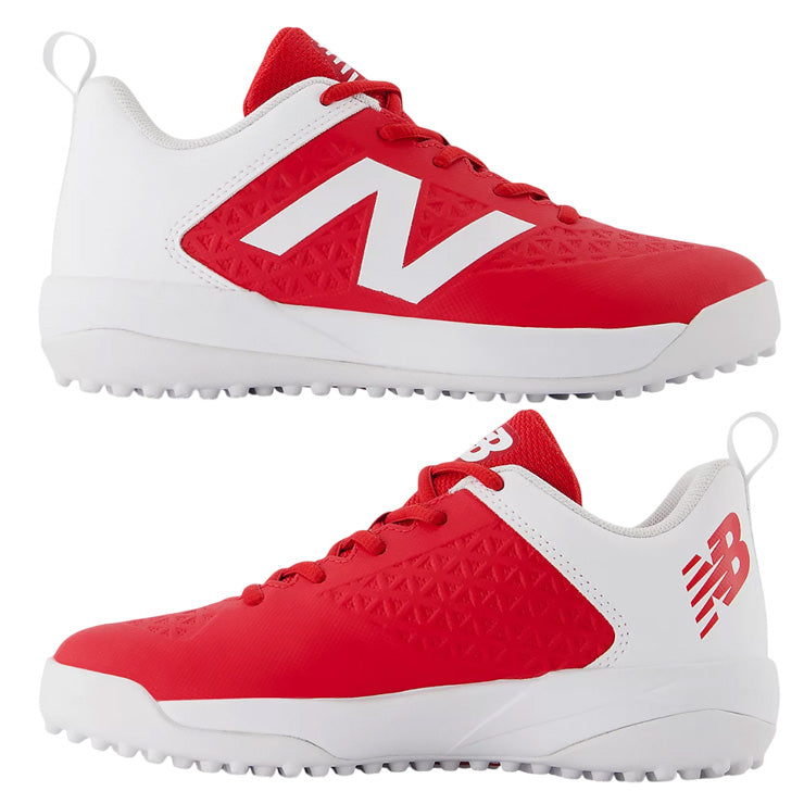 【2026モデル】ニューバランス 野球 ジュニア用 トレーニングシューズ 4040 v8 18.0cm～24.0cm レッド×ホワイト 少年野球 TY4040R8 アップシューズ カラー 紐 ランニングシューズ 運動靴 小学生 こども 子ども キッズ 子供 学童野球 リトルリーグ ソフトボール newbalance