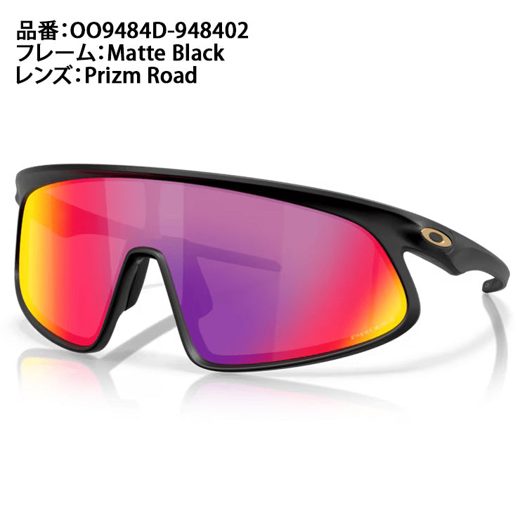 オークリー OAKLEY サングラス RSLV ビッグサイズ 大きい アジアフィット ケース付 メンズ OO9448D-0249 メガネ 眼鏡 UVカット 紫外線 撥水 カジュアル スポーツサングラス 野球 ゴルフ 陸上 サイクリング 自転車 ランニング ジョギング アウトドア